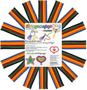 Stringamajigs Art Wax Craft Yarn Sticks for Kids - Bulk Party Set of 1 –  203 Brands